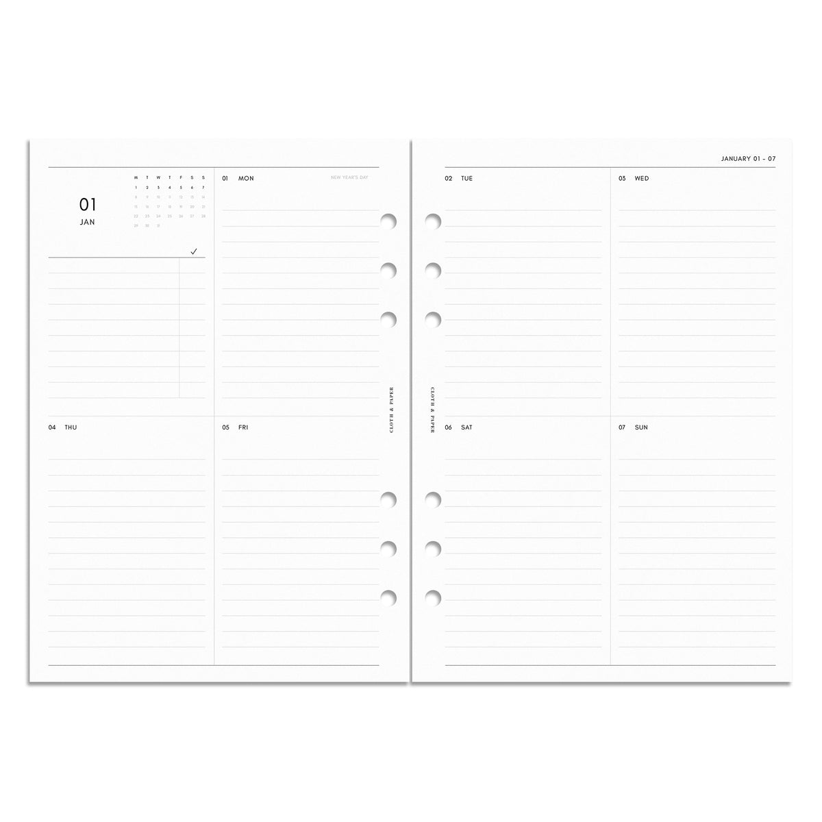 2024 A5 Daily Inserts – STARTbrands