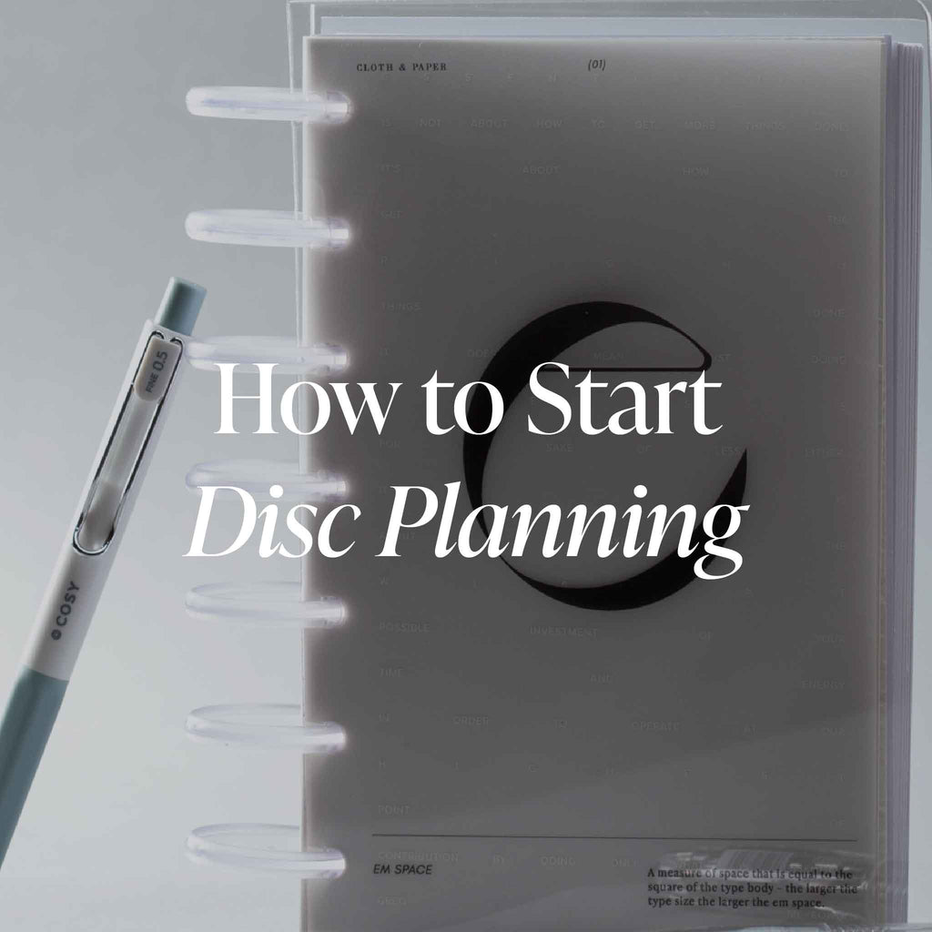 How to Start Disc Planning