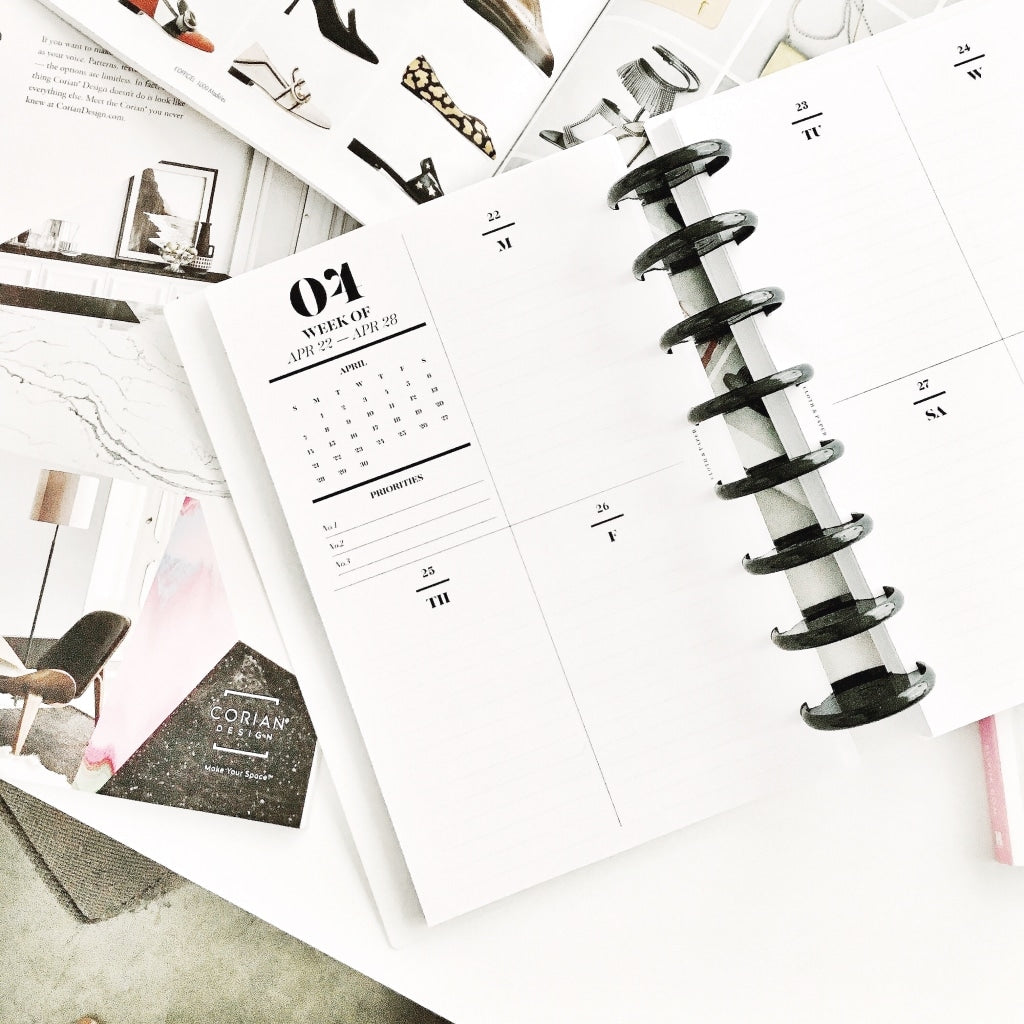 Finding planner peace: how to choose the right planner page size for you