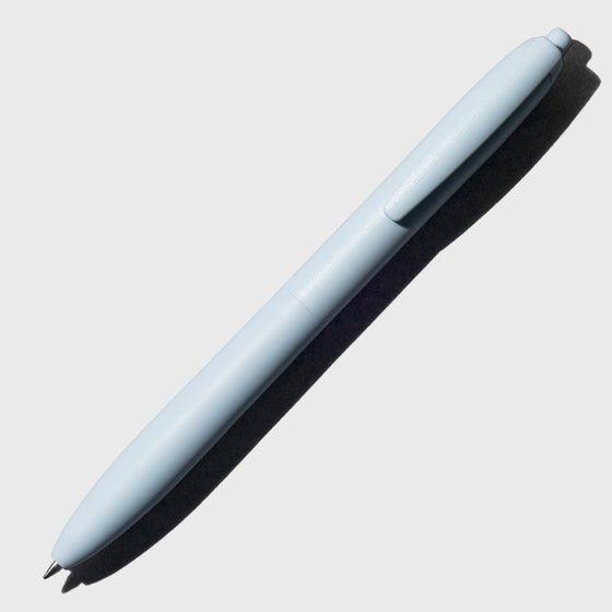 Image shows the Uni-ball Jetstream Lite Touch Gel Pen in Light Blue.