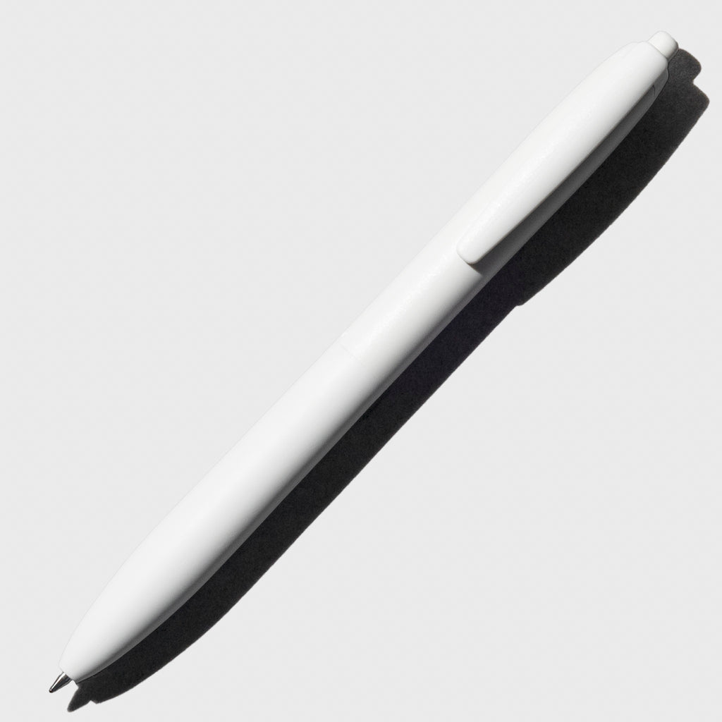 Image shows the Uni-ball Jetstream Lite Touch Gel Pen in Shell White.