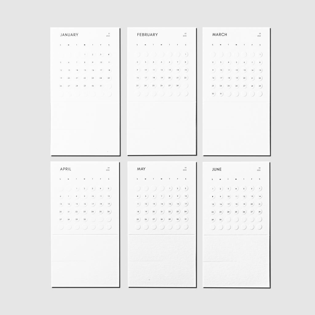 Set of 6 cards displayed on a neutral background.