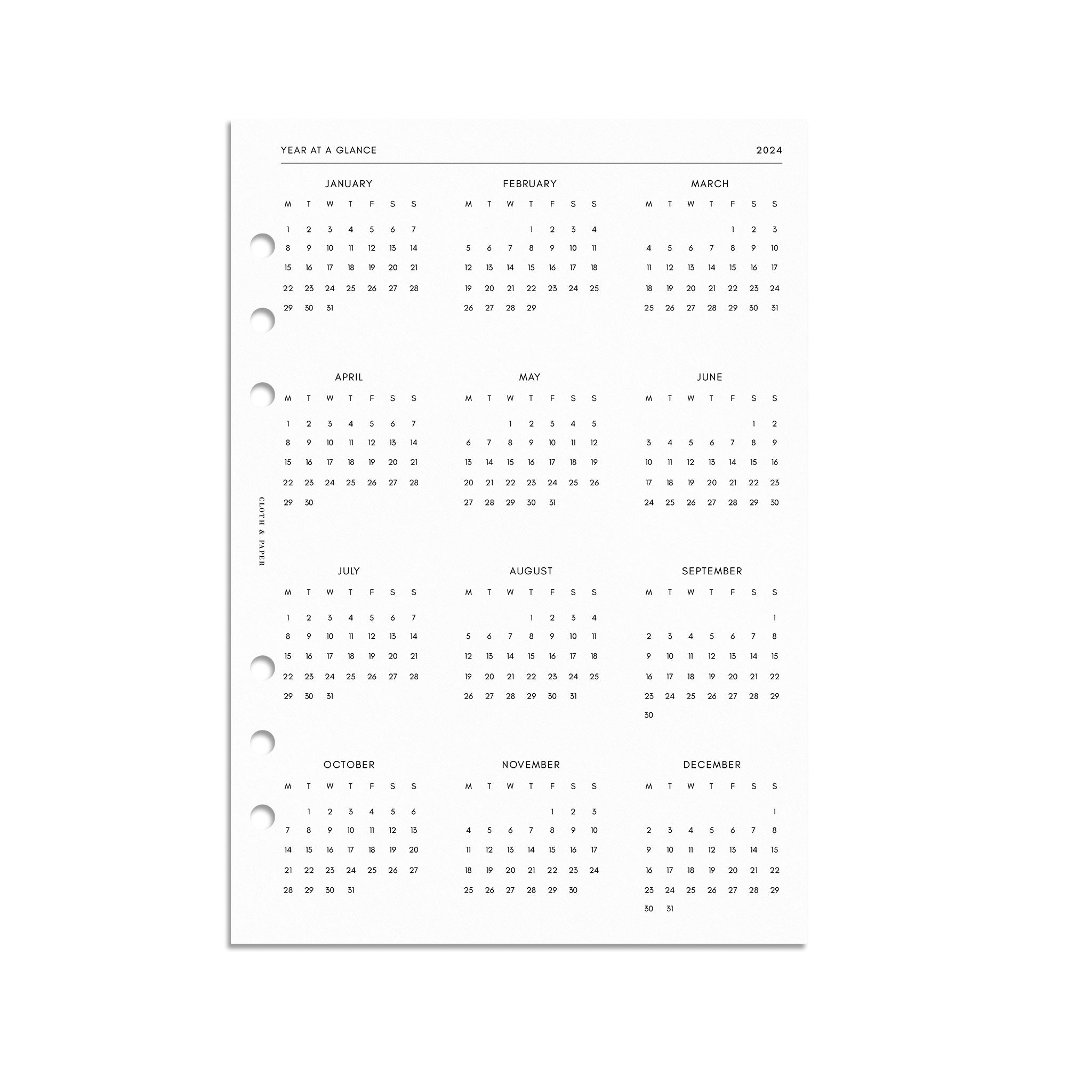 10 Minimal Planner Inserts You Need + How to Use Them