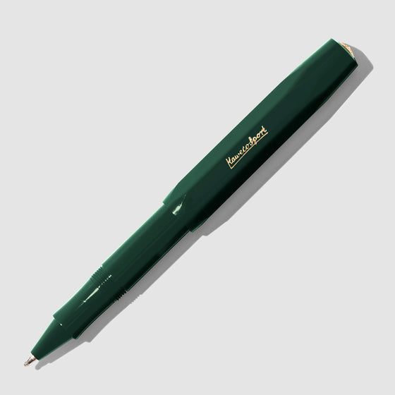 Dark Green Rollerball pen displayed on a neutral background.