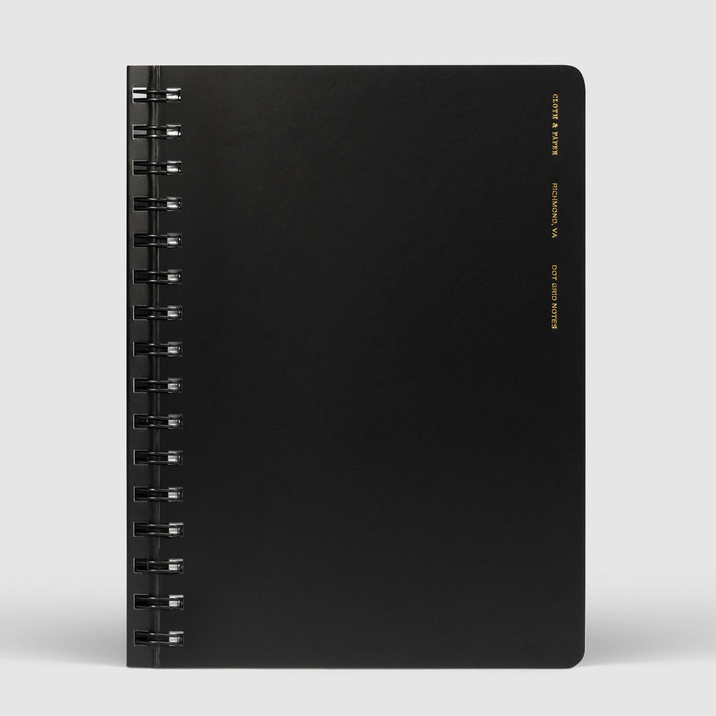 Notebook displayed on a white background. Color pictured is Avant Garde.