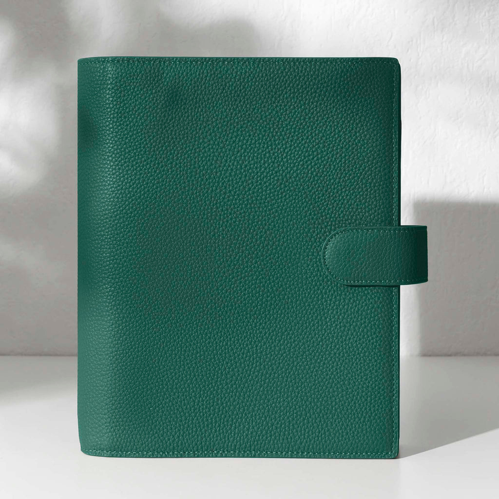 Legend leather agenda displayed on an off-white background. Size shown is A5.