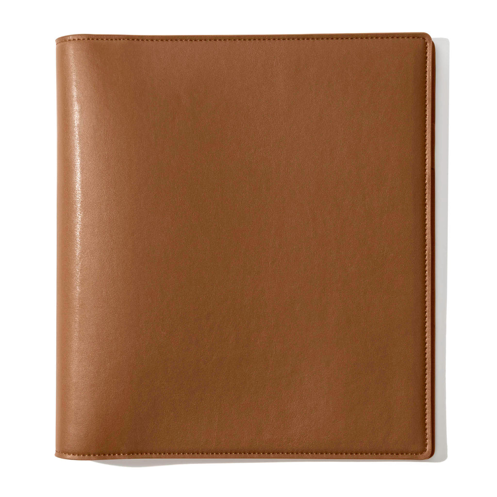 HP Classic folio displayed on a neutral background. Color shown is clay brown. 