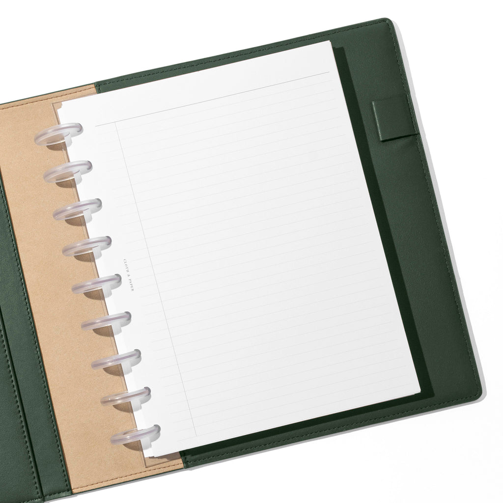 HP Classic folio displayed opened on a neutral background. Color shown is valley green.