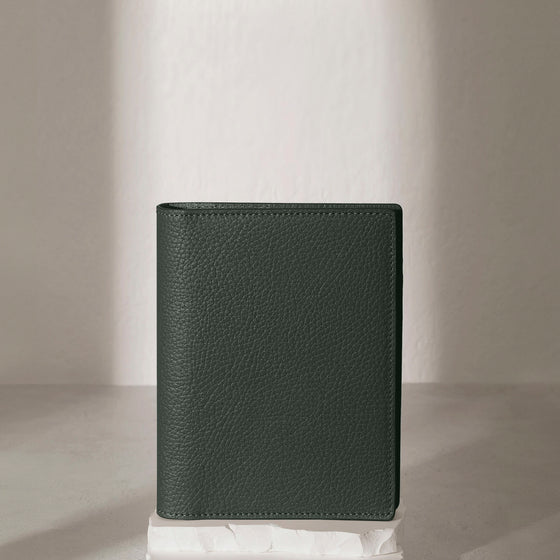 Heirloom Leather Folio, Salamanca, Cloth and Paper. CP Petite folio displayed on a neutral background.