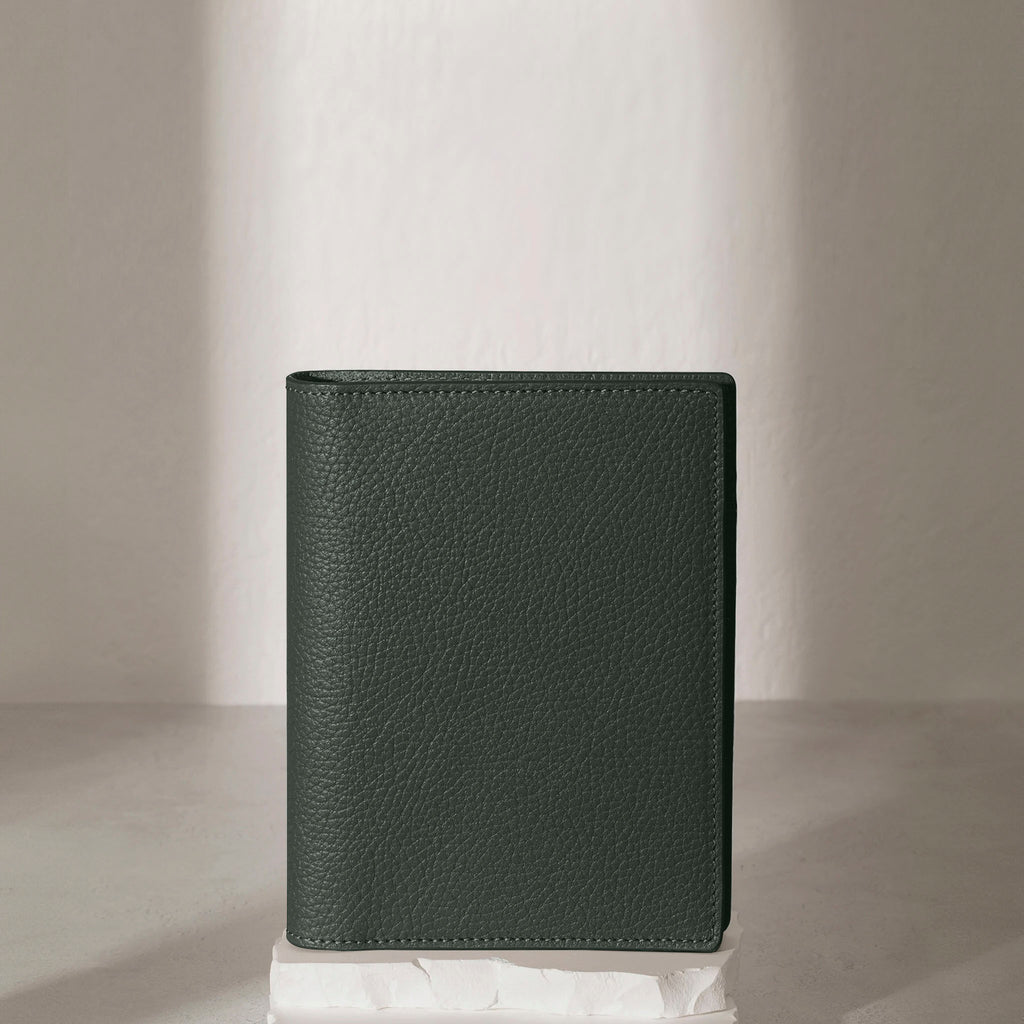 Heirloom Leather Folio, Salamanca, Cloth and Paper. CP Petite folio displayed on a neutral background.