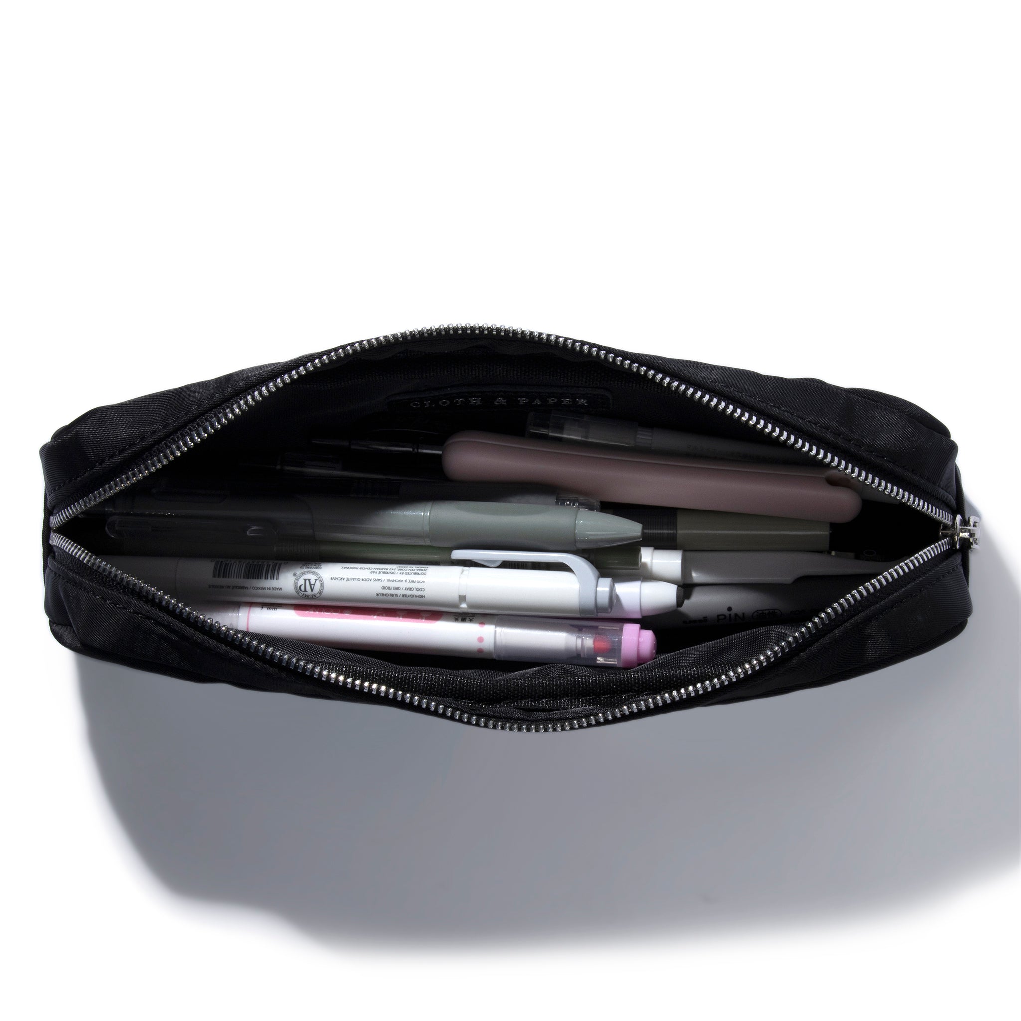 Small Cute Clear Pencil Pouch Case Bag Zipper Pencil Bag, Pen Pencil Case  Makeup Pouch