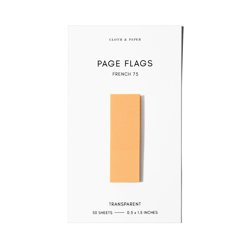 Page flag displayed on a white background. Color pictured is French 75.