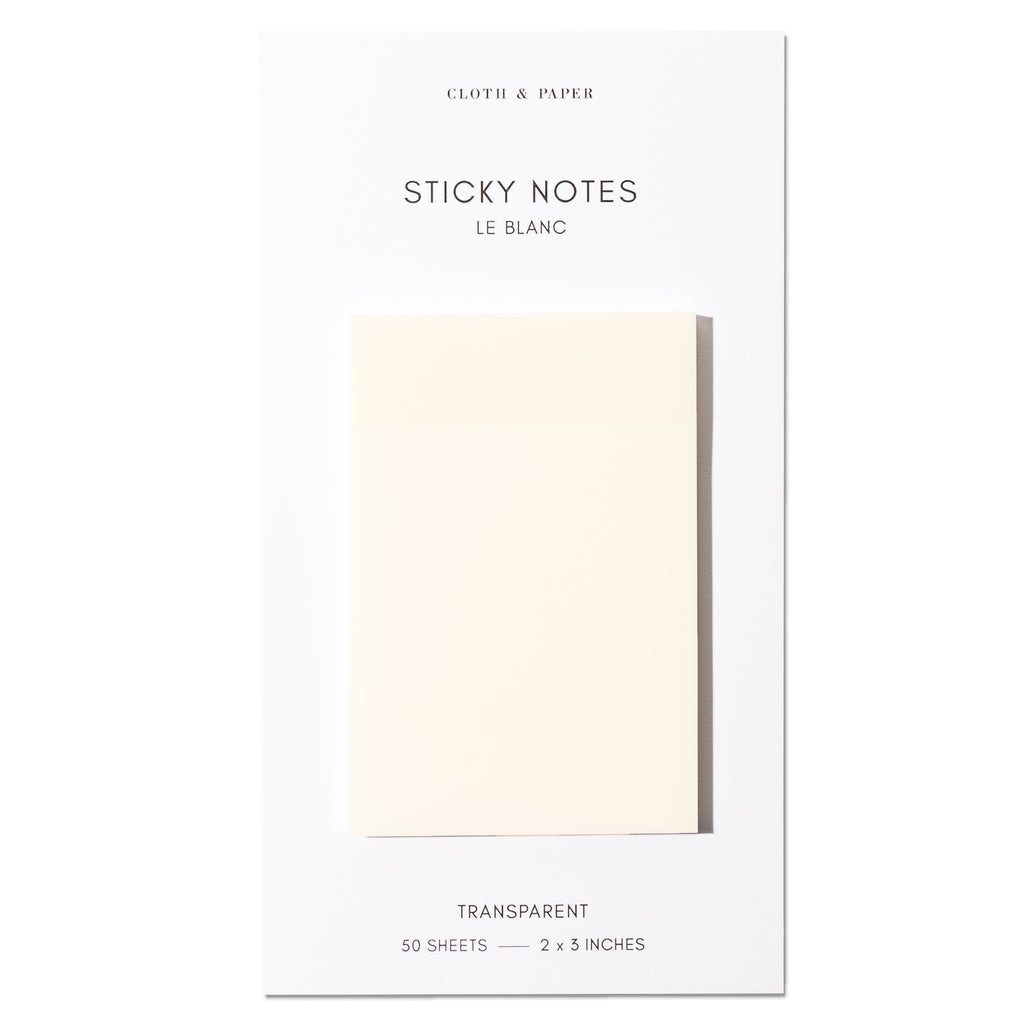 Sticky notes shown on a neutral background.