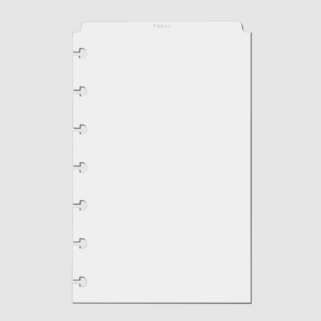 HP Mini divider displayed on a neutral background. Foil color is white.