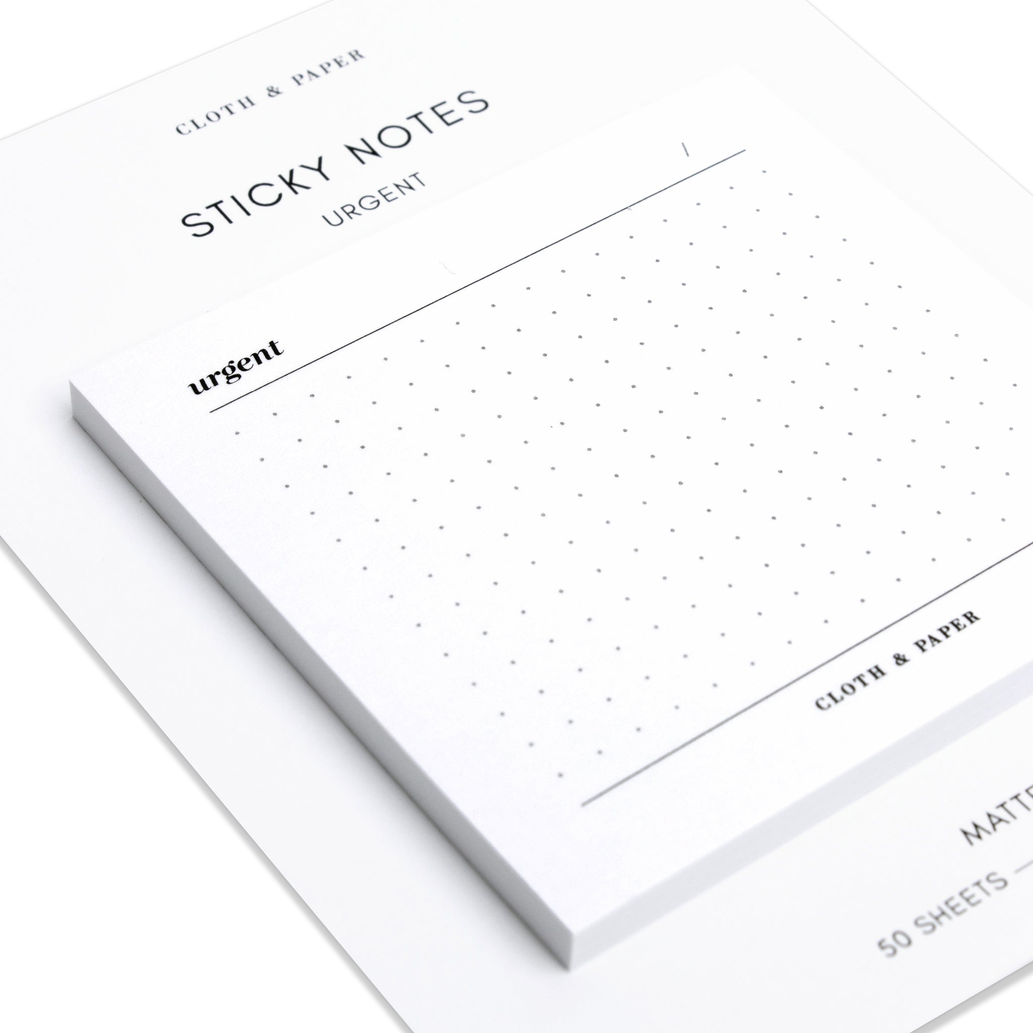 White Mini Sticky Notes - Planner Supplies - Planning/Journaling - Sticky  Notes - Planner Accessories - Minimal