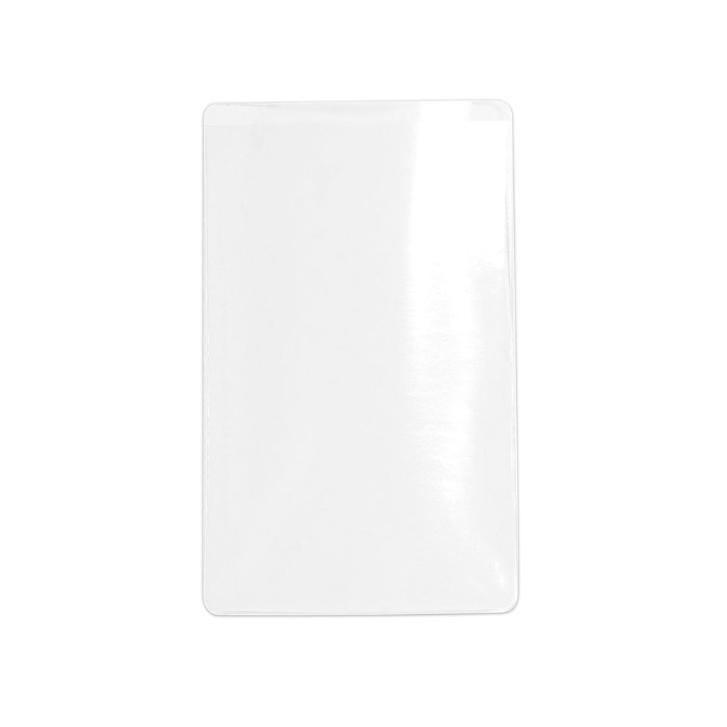 Clear Adhesive Pocket, Cloth and Paper. Pocket displayed on a white background.