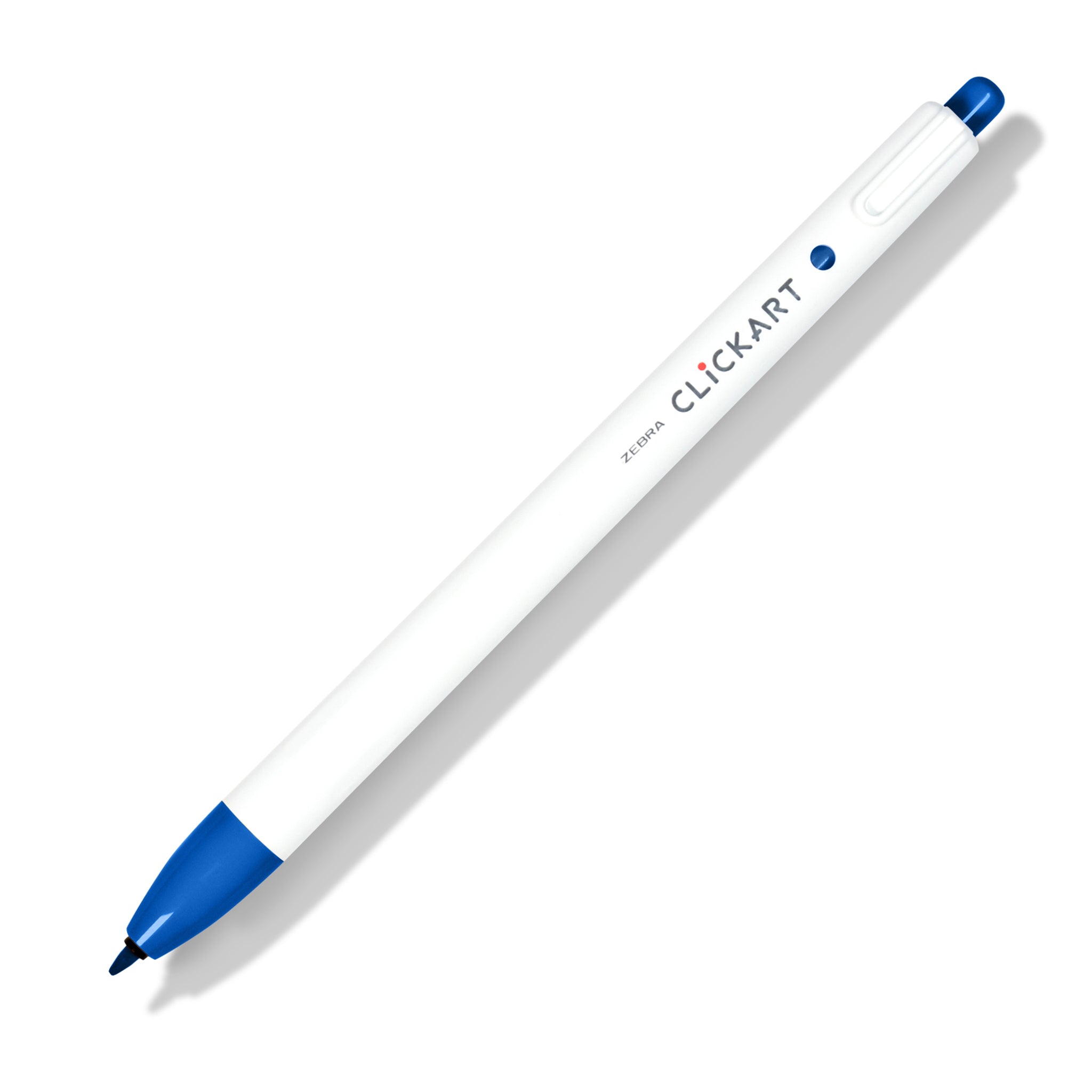 Zebra Pen ClickArt Retractable Marker Set, 0.6mm, 12 Pale Color