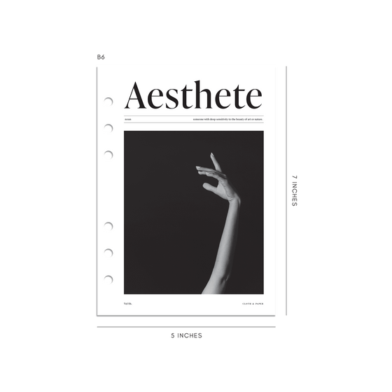 B6 Aesthete Planner Dashboard