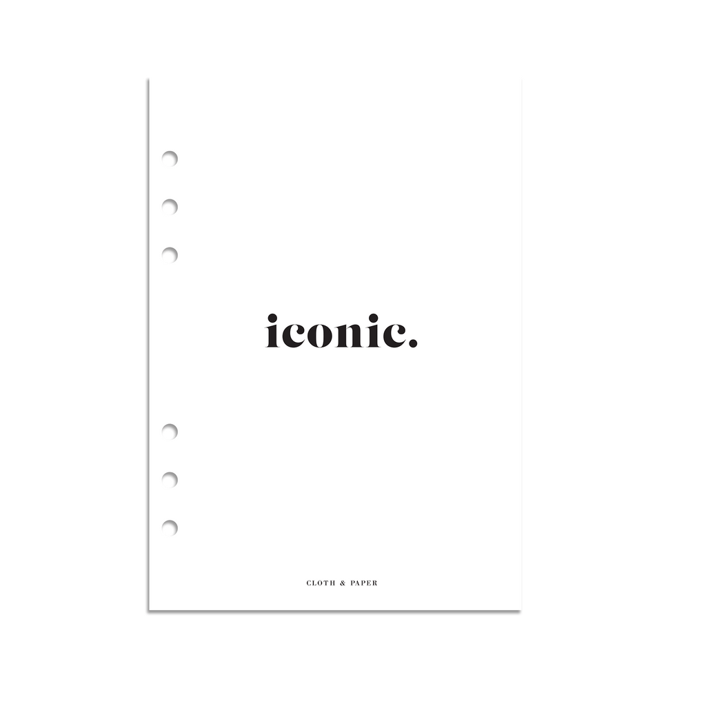 Iconic - Planner Dashboard