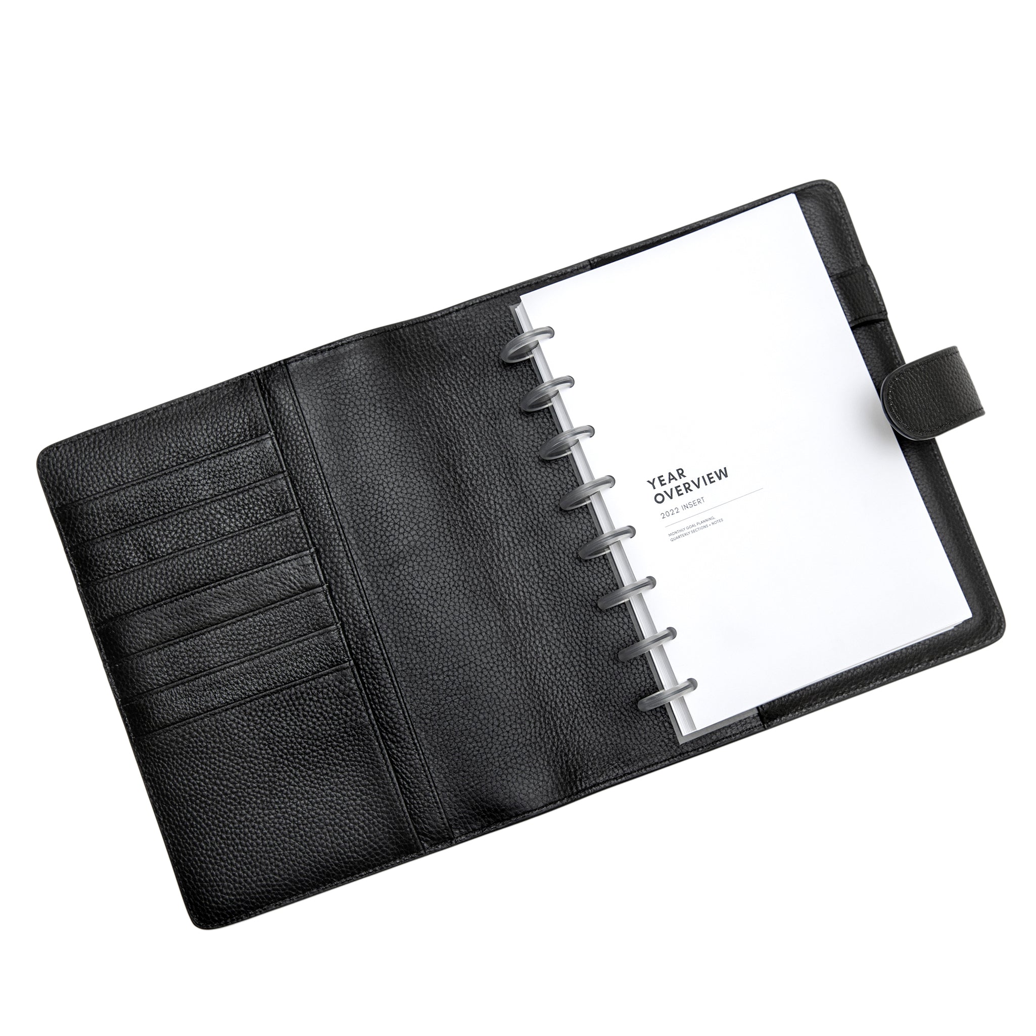 Agenda Cover, Large, Smooth Leather