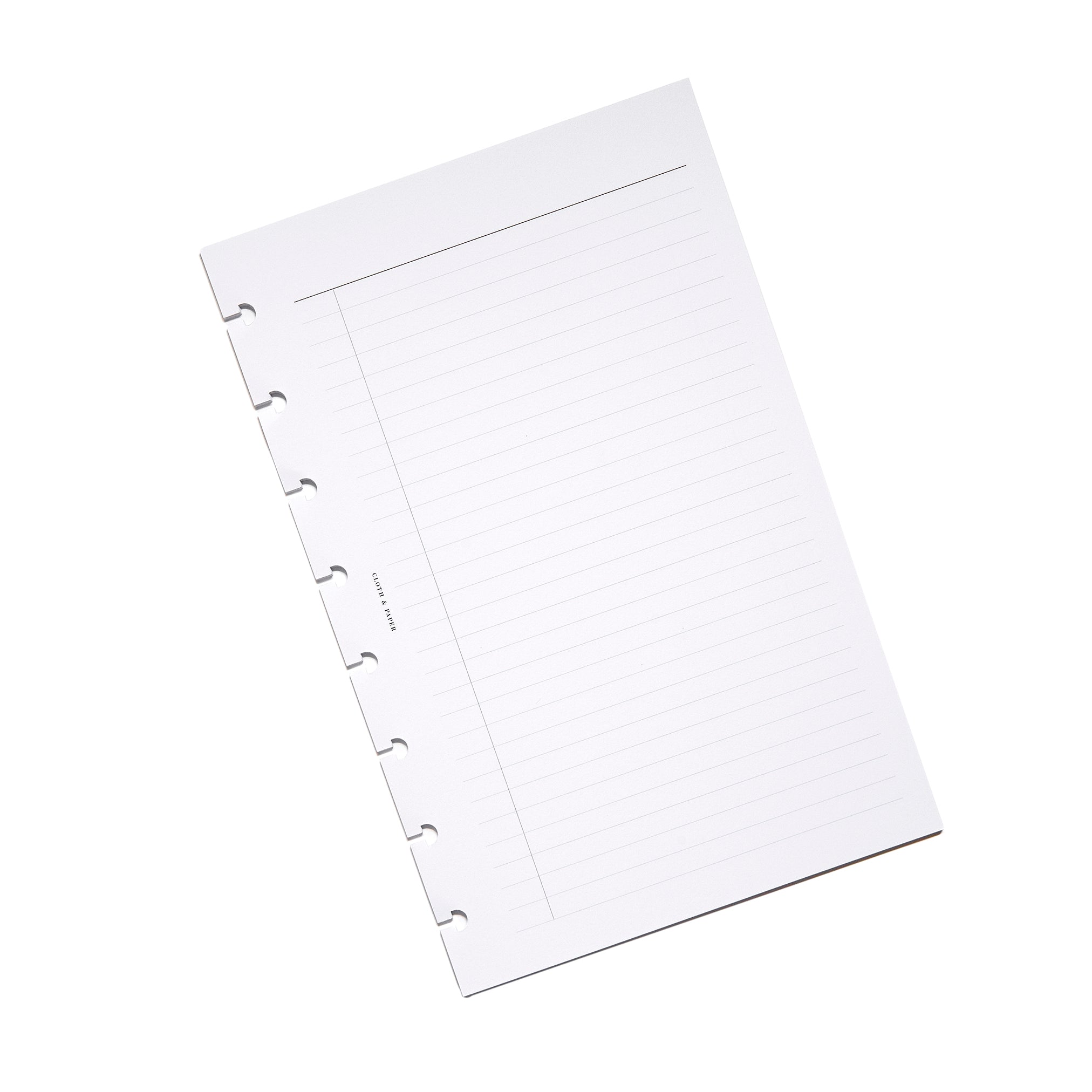  A5 Size Daily Task Planner Insert, Sized and Punched