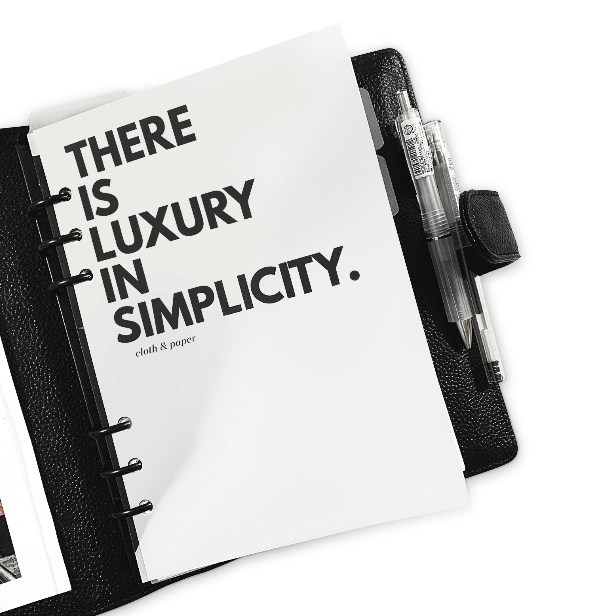 Luxury Agenda Refill 